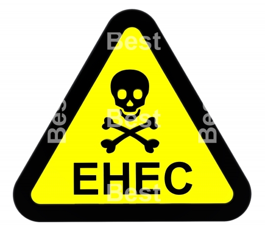 EHEC - warning sign.