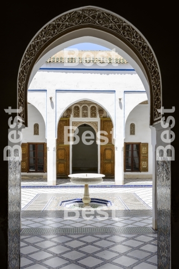 El Bahia Palace in Marrakesh