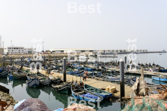 Essaouira port in Agadir