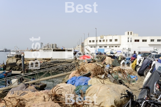 Essaouira port in Agadir