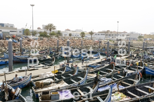 Essaouira port in Agadir