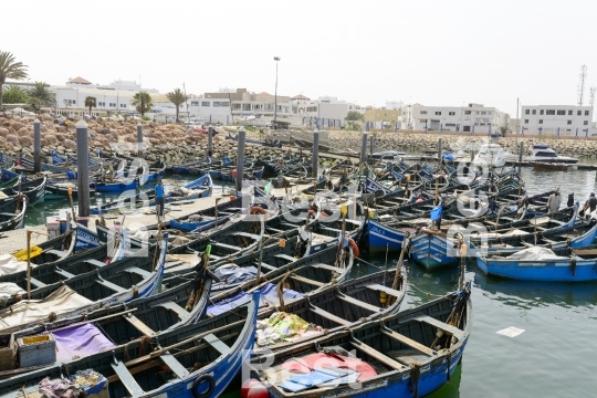 Essaouira port in Agadir