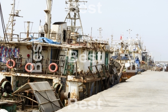 Essaouira port in Agadir