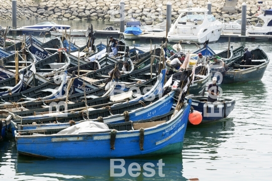 Essaouira port in Agadir