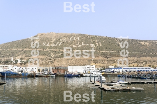 Essaouira port in Agadir