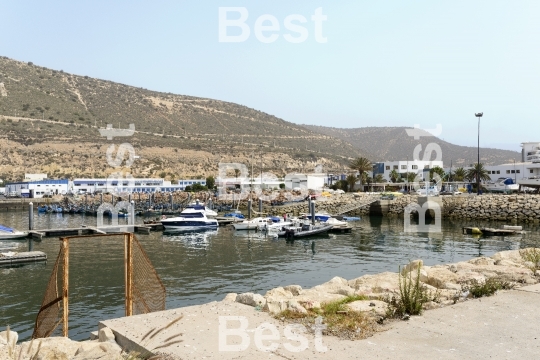 Essaouira port in Agadir