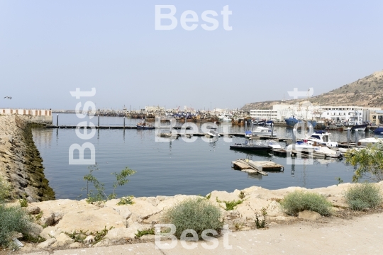 Essaouira port in Agadir