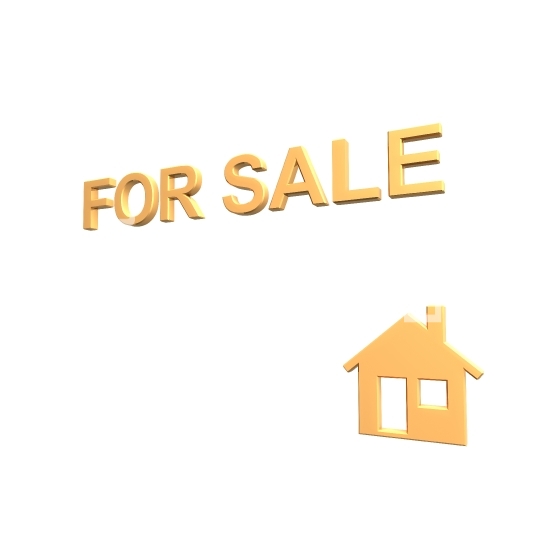For Sale sign. 