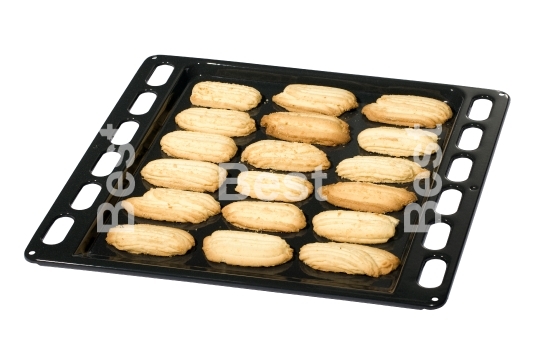 Fresh butter shortbread biscuits