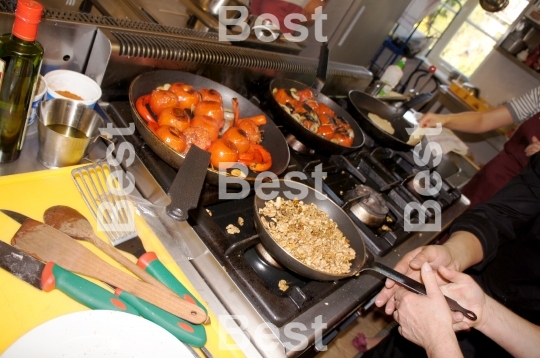 Fried vegetables