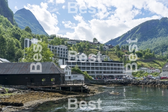 Geirangerfjord sea port