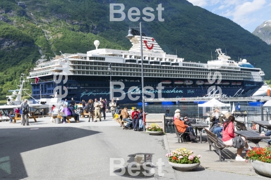 Geirangerfjord sea port