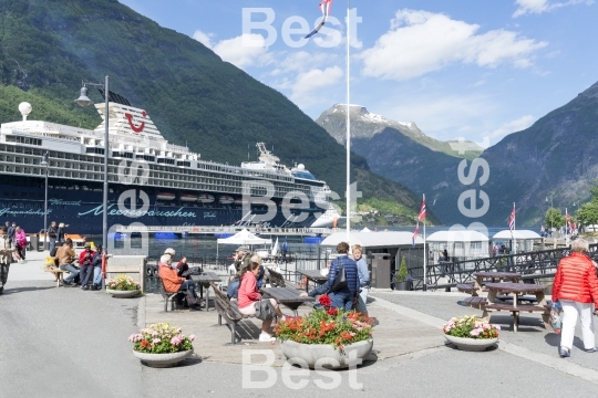 Geirangerfjord seaport