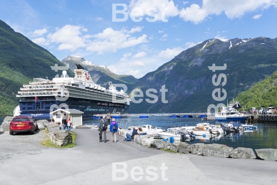 Geirangerfjord seaport