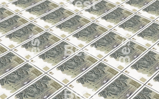 Georgian lari bills stacks background