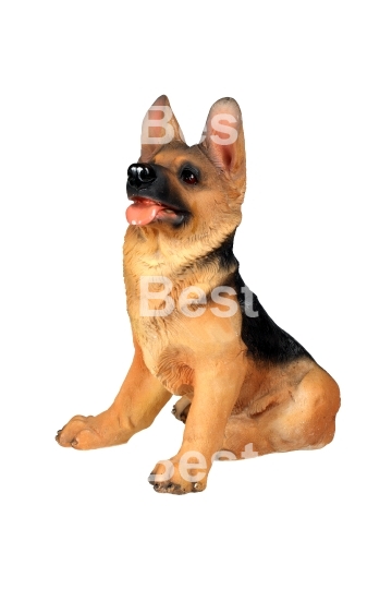 German Shepherd Dog figurine
