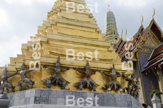 Giants Buddha in Grand Palace