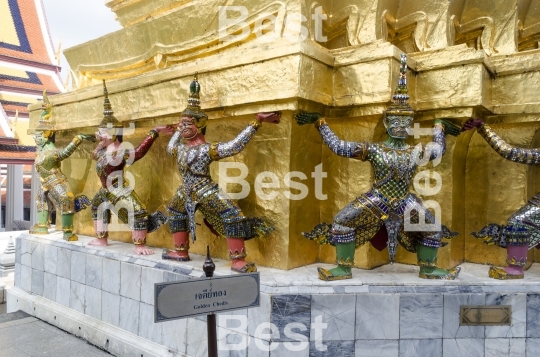 Giants Buddha in Grand Palace