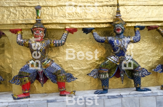 Giants Buddha in Grand Palace