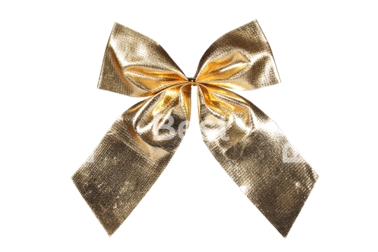 Gold bow