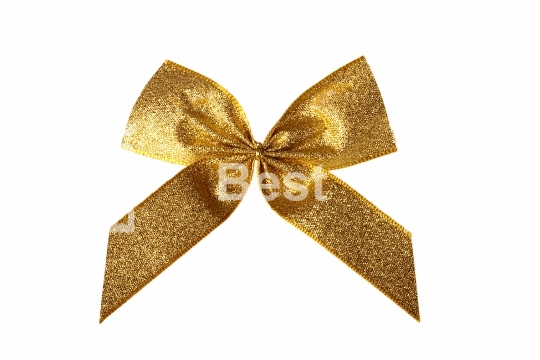 Gold bow