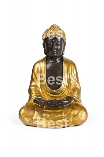 Gold Buddha statue