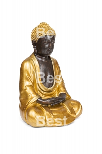 Gold Buddha statue