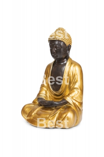 Gold Buddha statue