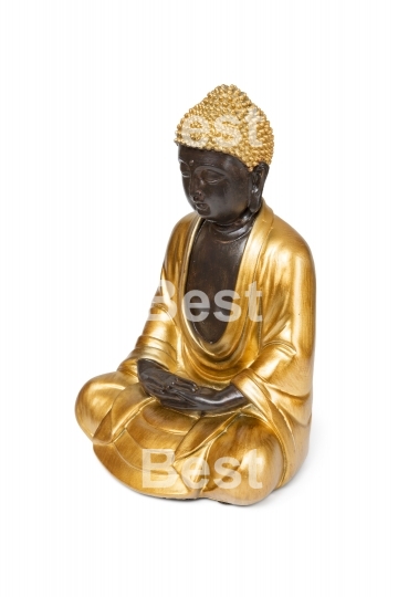 Gold Buddha statue