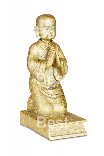 Gold buddha statue