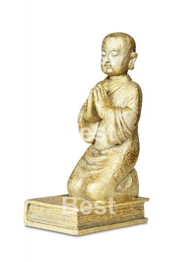 Gold buddha statue