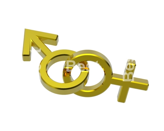 Gold linked sex symbols. 