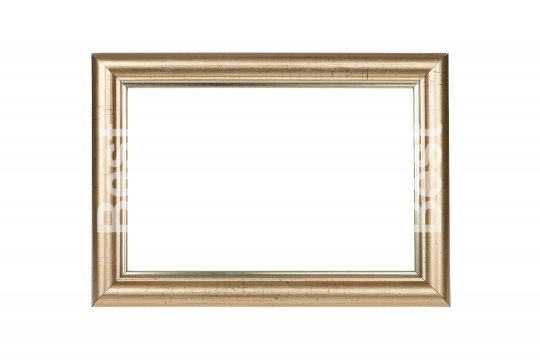 Gold picture frame