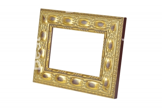 Gold picture frame