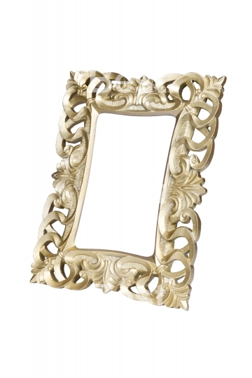 Gold picture frame