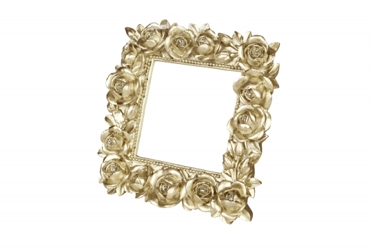 Gold picture frame