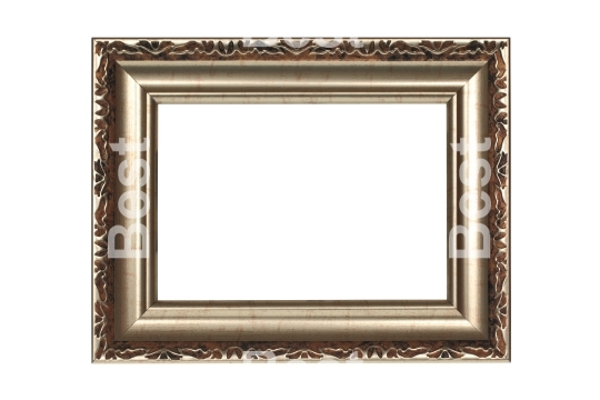 Gold picture frame