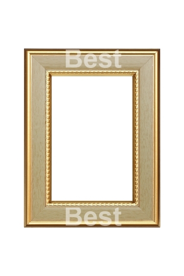 Gold picture frame