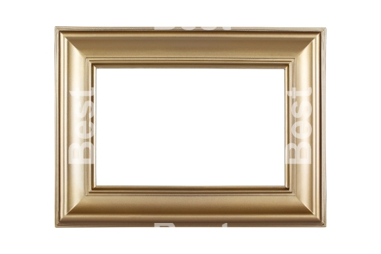 Gold picture frame