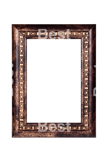 Gold-brown picture frame