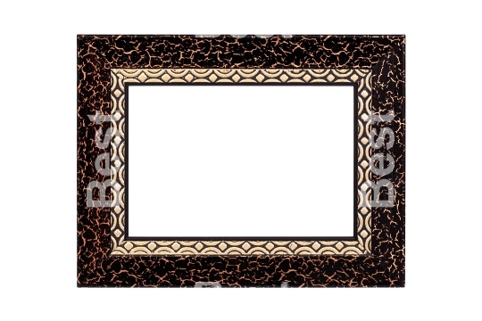 Gold-brown picture frame