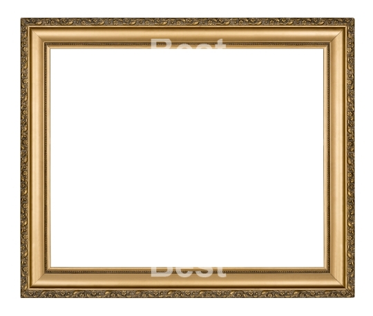 Golden frame