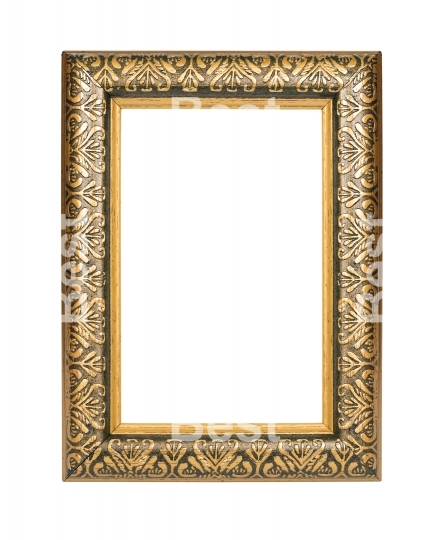 Golden frame