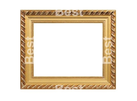 Golden frame