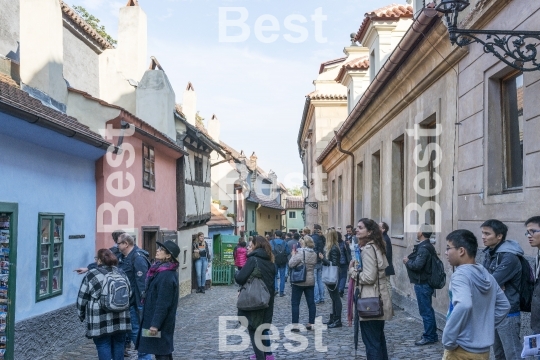 Golden Lane in Prague