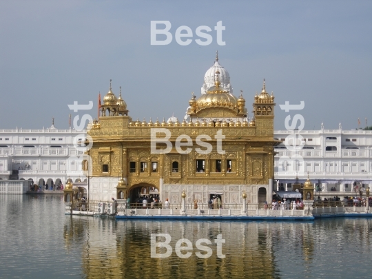 Golden temple in Amritsar