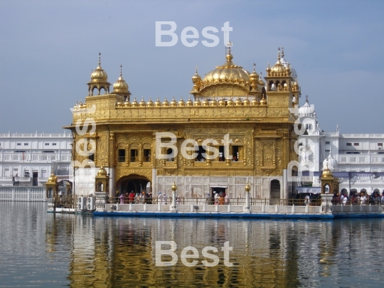 Golden temple in Amritsar