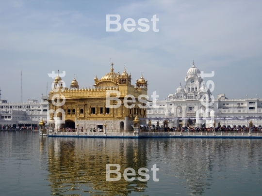 Golden temple in Amritsar