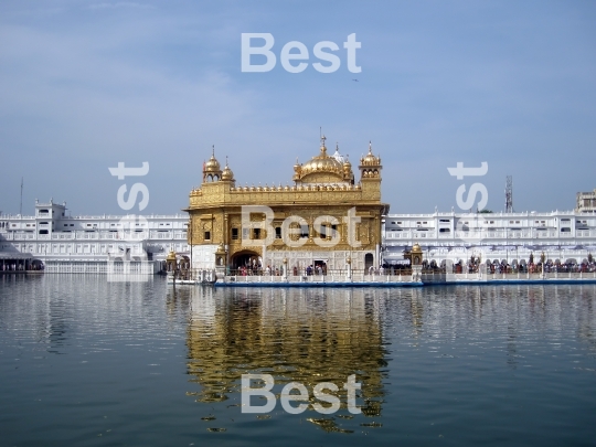 Golden temple in Amritsar