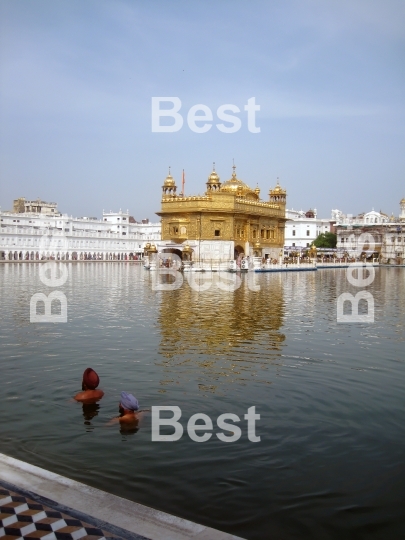 Golden temple in Amritsar